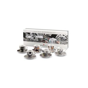 Conj Chav+Pires Esp Illy Art Collection Tobias Rehberger 6un