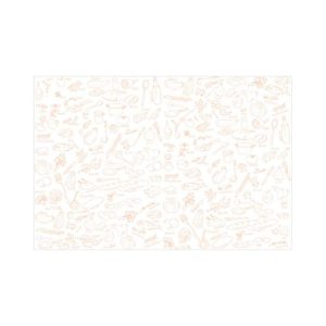 Papel Charcutaria 35x52cm Branco/Pergaminho 500Folhas