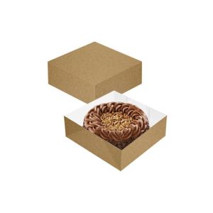 Caixa Cartolina Kraft 24x24x9,5cm 50un