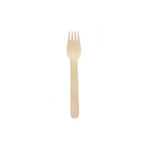 Garfos Madeira 16cm 100un