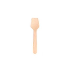 Colheres Gelado Madeira 9,5cm 100un