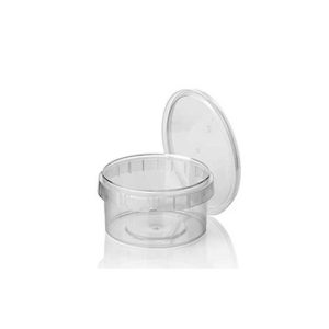 Embalagem Redonda 480ml PP Reutilizável c/Tampa 40un