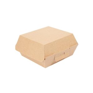 Caixa Hamburguer THEPACK 6,2x12,5x13cm Natural 50un