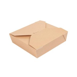 Caixa Cartolina Kraft 21,7x21,7x6cm 2910ml THEPACK 100un