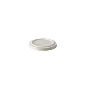 Tampas Tigelas Sopa Cana de Açucar Ø10 cm Natural 350ml 50un