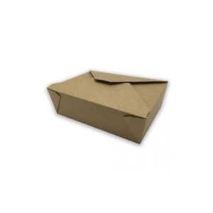 Caixa Cartolina Kraft 19,7x14x4,5cm 1470ml 50un