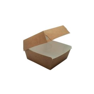 Caixa Hamburguer Kraft 500ml 11,5x11,5x7,5cm 150un
