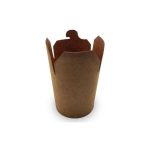 Caixa Cartolina Kraft 09,8x08,2x07cm para Menu 500ml 50un