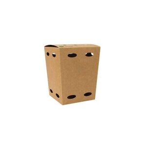 Caixa Cartolina Kraft 15x10,5x10,5cm Batatas Fritas 1500ml