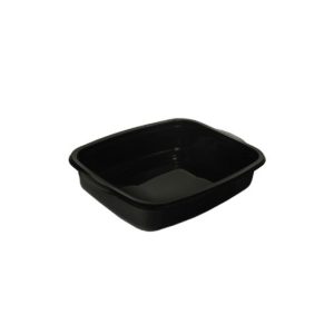 Embalagem Alimentar 1100ml PP s/Tampa Preto 50un