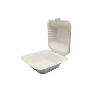 Caixa Hamburguer Cana de Açucar 15x15cm 50un