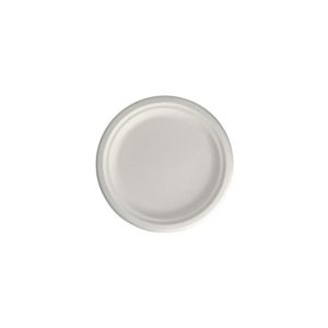 Pratos 26cm Cana de Açucar Cor Natural 50un