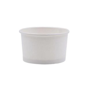 Copos Gelado 080ml Papel Branco 50un