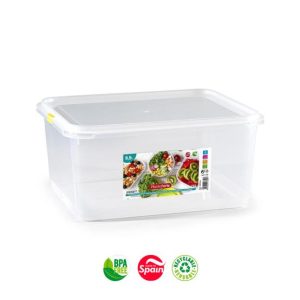 Caixa Hermética Hotelaria Frost Nº8 9,5L Transparente