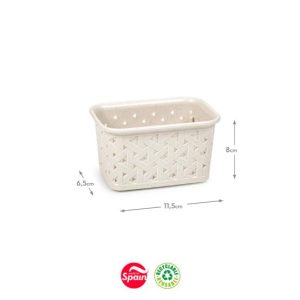 Caixa Multiusos Nature Eco Nº5 06,5x11,5x8cm Bege
