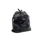 Sacos Lixo 050L 60x80cm c/Fecho 23my Preto 10un