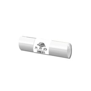 Sacos Lixo 100-120L 85x105cm 12my Branco 22Kg Carga 20un