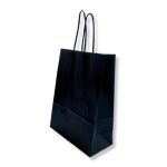Saco 42x16x49cm Papel 100g c/Asas Preto 1un