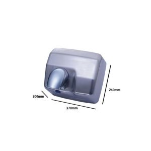 Secador de Mãos Elétrico com Sensor PW-250 2500W Aço Cromado