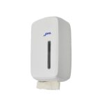 Dispensador Papel Higiénico Folha a Folha Jofel Branco Mate