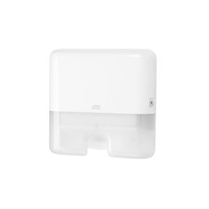 Dispensador Mini Toalhas Mão Zig-Zag TORK H2 Branco