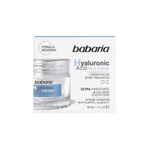 Creme Facial Babaria Ultra Hidratante Ácido Hialurônico 50ml