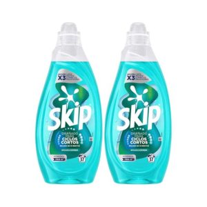 Detergente Líquido Máquina Roupa Skip Ciclos Curtos 2x480ml