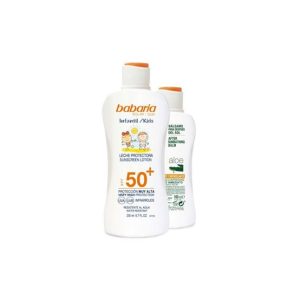 Protetor Solar SPF50+ Babaria Kids 200ml + After Sun 100ml