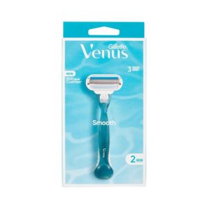 Máquina Manual Gillette Venus Smooth + 2 Recargas