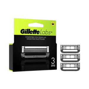 Lâminas GILLETTE Labs Recargas 3un