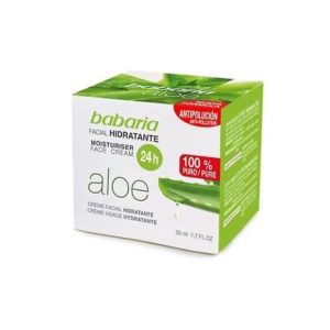 Creme Facial Babaria Hidratante 24h Aloe Vera 50ml