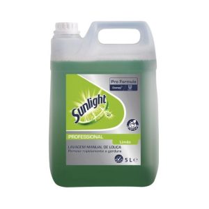 Detergente Manual Loiça Sunlight Pro Formula Limão Verde 5L