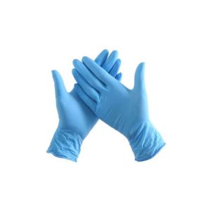 Luvas Nitrilo Tamanho XL s/Pó Azul 100un