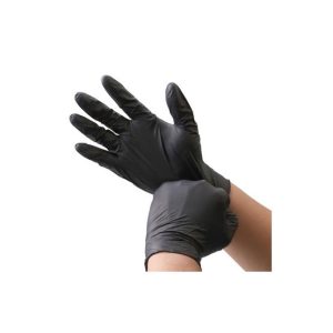 Luvas Nitrilo Tamanho XL s/Pó Preto 100un