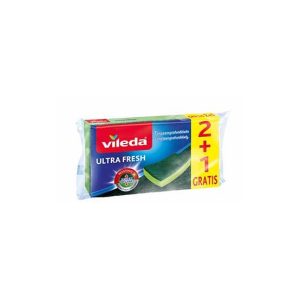 Esfregão Esponja Salva Unhas Vileda Ultra Fresh 2+1 Grátis