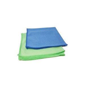 Pano Microfibra 38x40cm Vidros/Espelhos Sortido Pack 2un