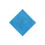 Pano Microfibra 40x40cm 300g Terry Azul Pack 5un