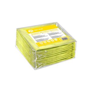 Pano Microfibra 30x40cm 280g Terry Amarelo Pack 10un