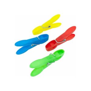 Molas Roupa Plástico 7cm Cores Sortidas 60un