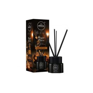 Ambientador Sticks Aroma Home Black S. Magic Place 100ml