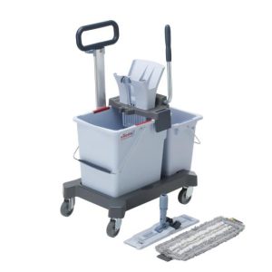 Balde 25L Kit Doble Cinza Vileda Professional