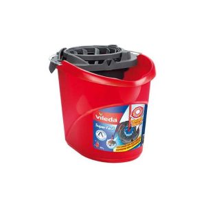 Balde com Espremedor Vileda Super Fácil Vermelho