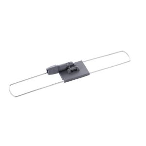 Armação 100cm em Metal com Suporte Plástico para Mopa Cinza