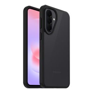 OtterBox React Series - Cobertura protectora para telemóvel - policarbonato, borracha sintéctica - cristal preto - para Samsung Galaxy A37