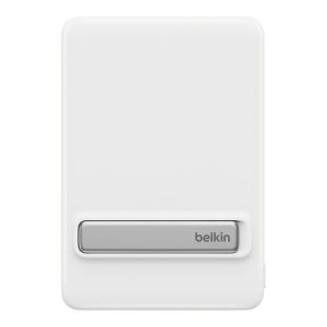Belkin BoostCharge - Carregador portátil - slim, with Qi2 - 10000 mAh - 30 watt - Fast Charge - 2 conectores de saída (USB-C) - no cabo: USB-C - branco