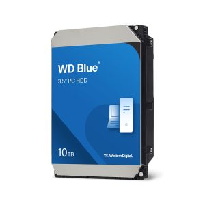 WD Blue - Disco rígido - 10 TB - interna - 3.5" - SATA 6Gb/s - 7200 rpm - buffer: 512 MB