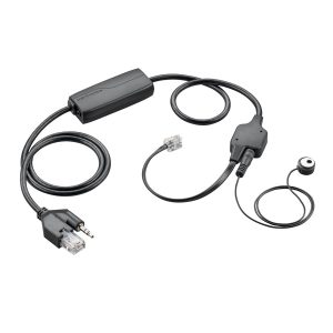 Poly APV-63 - Adaptador de comutador de gancho electrónico para telefone - Compatível com TAA - Replaces Poly SKU 38734-11