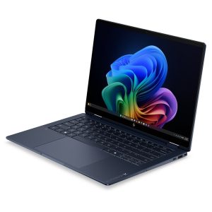 HP EliteBook X Flip G2i Notebook Next Gen Ai - Copilot+ PC - design invertido - Intel Core Ultra X7 - 358H / até 4.8 GHz - Win 11 Pro - Arc B390 - 32 GB RAM - 1 TB SSD NVMe - 14" OLED Tandem OLED ecrã de toque 2880 x 1800 (3K) @ 120 Hz - Wi-Fi 7, Blu
