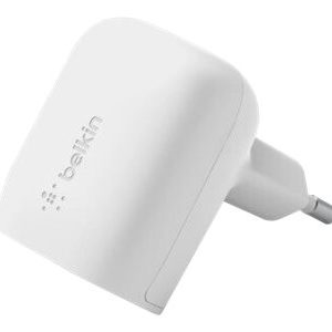 Belkin BoostCharge - Adaptador de alimentação - tecnologia PPS - 20 Watt - 3 A - Fornecimento de Energia 3.1 (USB-C) - branco