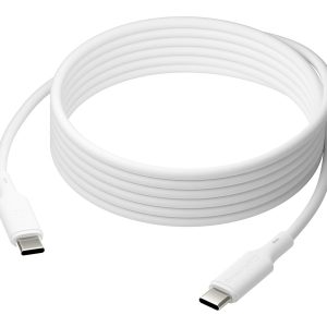 dbramante1928 IT - Cabo USB - USB-C (M) para USB-C (M) - 3 m - Fornecimento de energia USB (100W) - branco